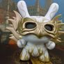 Kidrobot Dunny White Reveler ! from Mardivale Series ! Rarity 1/16 ! Vinyl Figure ! Image 2