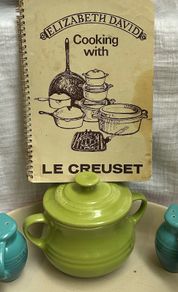 Vintage Le Creuset Elizabeth David paperback cook book