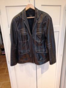Taifun Black Leather Jacket