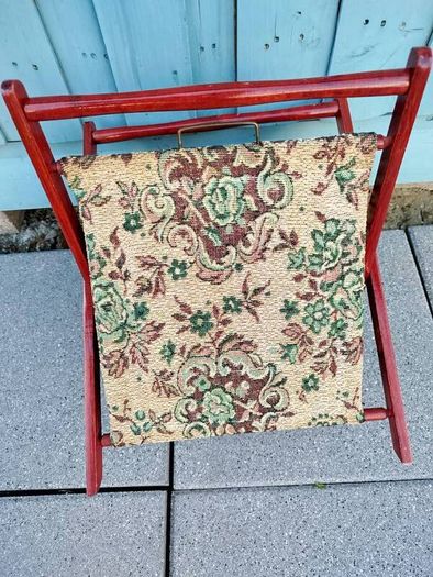 Vintage wool/sewing holder