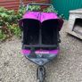 Out and about double buggy Image 3