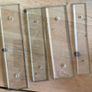 Various Vintage Glass Finger Plates four Image 4