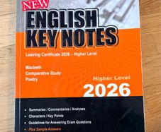 English Key Notes Leaving Cert Higher Level 2026