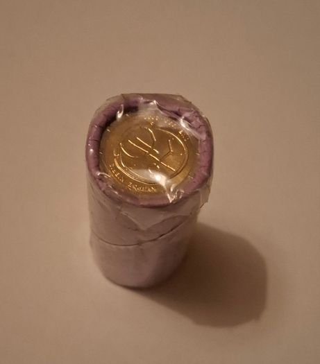 2 Euro coin roll 2009 Central Bank of Cyprus
