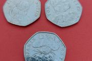 Beatrix Potter collectable 50p Coins