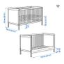 Sundvik Cot 70x140 Grey Image 3