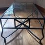 Glass / Metal Coffee Table Image 2