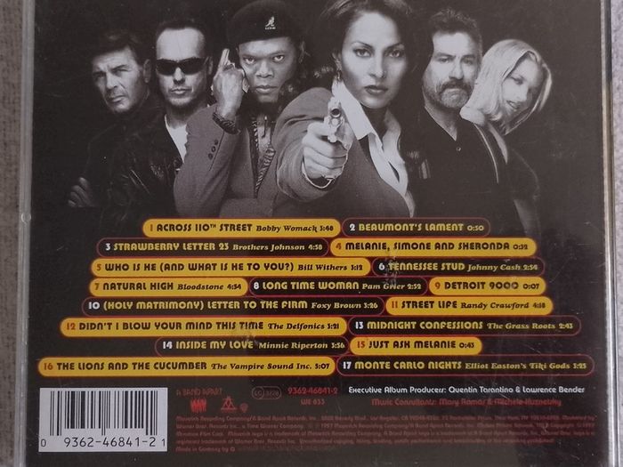 Various - Jackie Brown (Music From Motion Picture) CD (1997) Soundtrack Funk Disco etc EX+