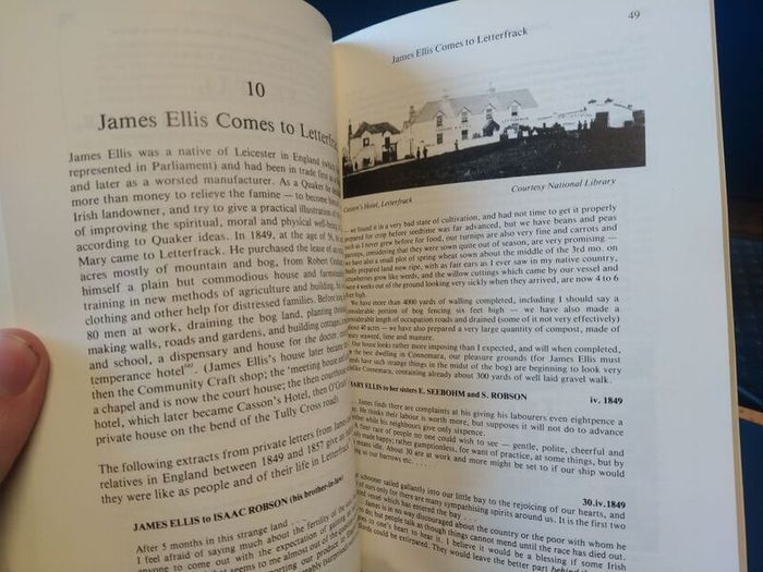 Ballynakill Connemara history book