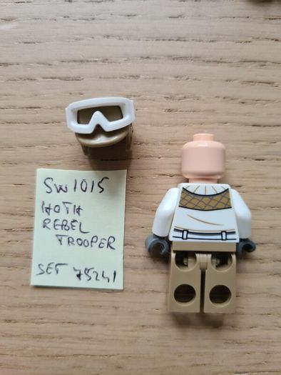 lego sw1015 hoth rebel trooper, set star wars 75241