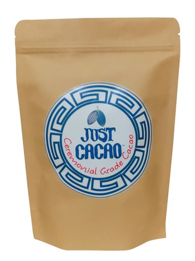 The Best 100% Pure Ceremonial Grade Cacao Block Pieces. 250g Organic Medicinal Chocolate. Origin Venezuela. From JUST CACAO Ireland.