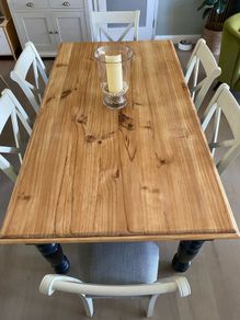 Dining Table 180cm Solid Pine fully refinished