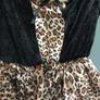 Leopard print maid costume aged 3-4 years Image 2
