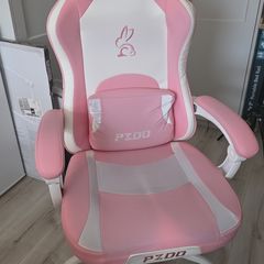 Pink Gaming Chairs for Adults Girls Woman