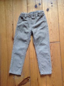 Age 3-4 Beige Cords Slim Fit