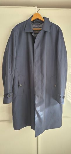 Men's Marks and Spencer Padded Coat Navy XL Long