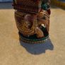 Hand-Painted Kadam Wood Elephant Figurine Indian Folk Art Decor Image 7