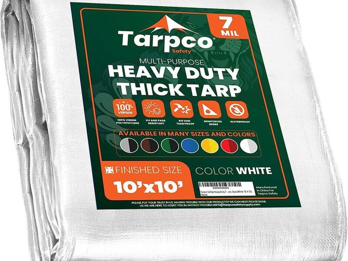 Tarpaulin Waterproof Heavy Duty(130 g|  3m X 3m