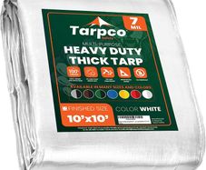 Tarpaulin Waterproof Heavy Duty(130 g|  3m X 3m
