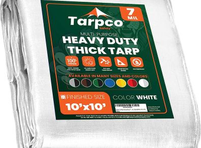 Tarpaulin Waterproof Heavy Duty(130 g|  3m X 3m