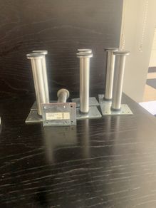 ikea capita stainless steel legs x 7