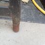 Metal gate hinge and mounting bracket Image 4