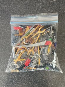 LEGO weapon pieces