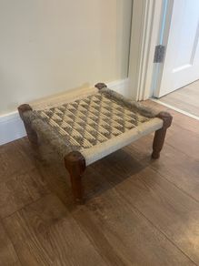 Vintage Pidhi Woven stool