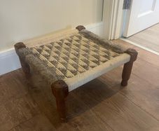 Vintage Pidhi Woven stool