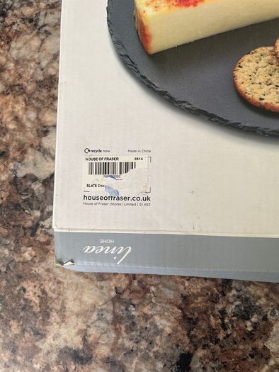 Slate serving platter 30cm