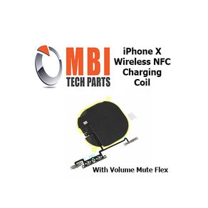 iPhone X Replacement Wireless Charging Coil NFC QI Antenna Volume Flex