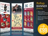 Roll Up Banner Pull Up Signs Exhibition Banners Free Graphics Design Service!