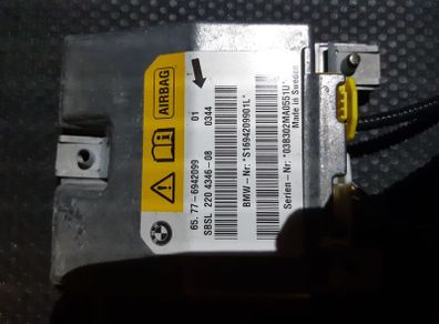 2004-10 Bmw 5 Series E60 E61 Airbag Module Ecu 65 77 69422099