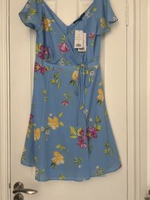 Blue Floral Dress French Connection BNWT
