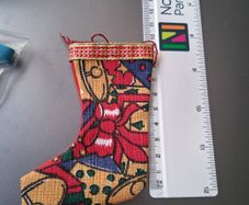 handmade Christmas sock decorations