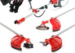 BU-KO 52cc Petrol Strimmer Garden Tool Including: String Trimmer, Brush Cutter with 3T Blade, Steel Wire Strummer Weed Brush Cutting Blade. Great Outdoor Power tool