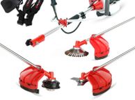 main image for ad BU-KO 52cc Petrol Strimmer Garden Tool Including: String Trimmer, Brush Cutter with 3T Blade, Steel Wire Strummer Weed Brush Cutting Blade. Great Outdoor Power tool
