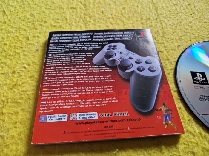 Tekken 3 PlayStation1 Ps1 PlayStation2 Ps2 Games Original
