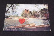 Ireland Postcard : Ross Castle , Killarney , Co. Kerry - Irish Pictorial Card Co. - 1900s