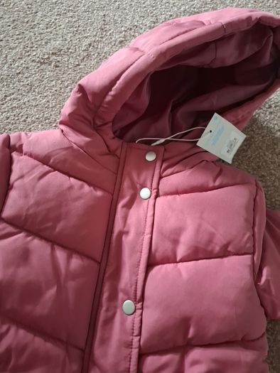 BNWT Age 2-3 yrs Pink Girls Coat