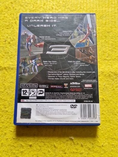 Spider man 3 PlayStation2  ps2 games Original