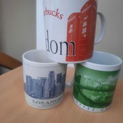 Starbucks mugs