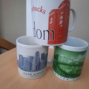 Starbucks mugs