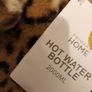 Leopard print hot water bottle Image 3