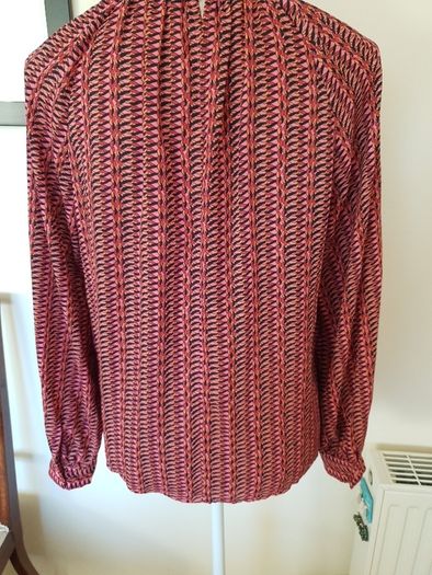 Gallery ladies patterned blouse uk10