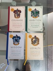 New Harry Potter The 4 Houses of Hogwarts Hardback Journals