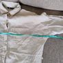 Zara linen oversize shirt in very good condition about a UK size 14 but see last two photos for exact measurements FREE STANDARD POSTAGE INCLUDED Image 8