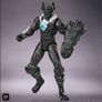 Marvel Avengers Mech Strike Monster Hunters Black Panther 15cm Figure with Accessory Image 5