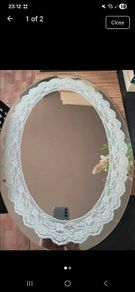 Frosted mirrors
