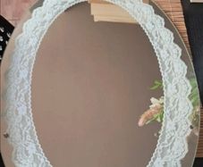 Frosted mirrors